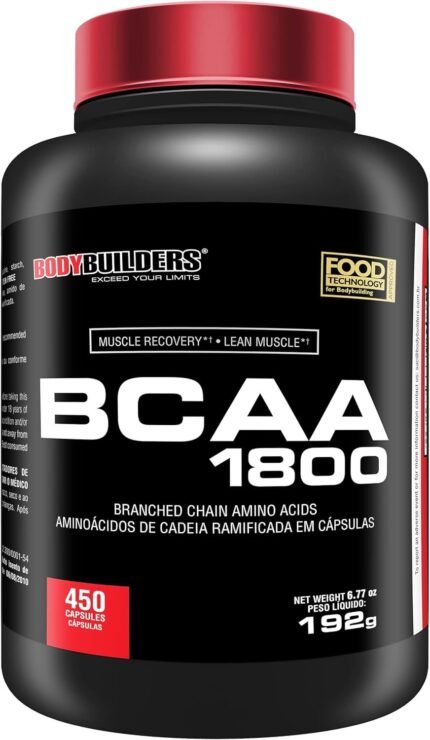 BCAA 1800 450 Cáps - Bodybuilders